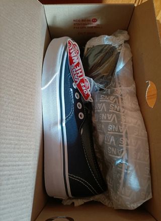 Vans Authentic 35 Nuevas Azul Marino Vintage 90s 