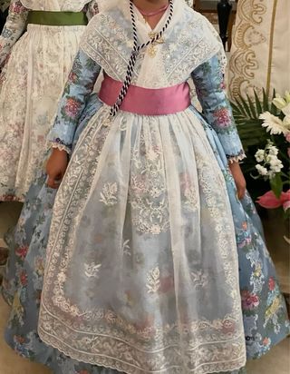 Traje Fallera niña 7-8 años