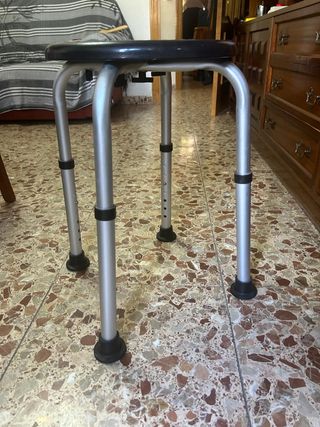 Taburete Ducha Ajustable - Mayores