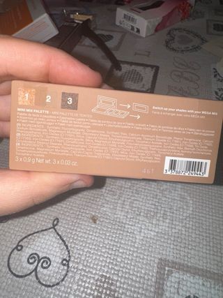 Mini Palette Sephora Marroni