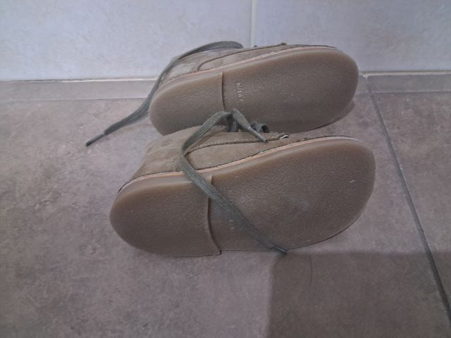 Botitas Niño Talla 20 - Piel