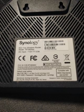 Router Synology RT2600ac