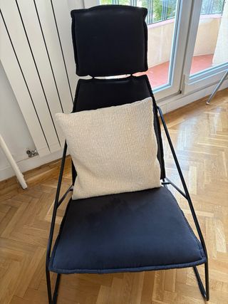 Sillón relax Ikea - color Negro - gris