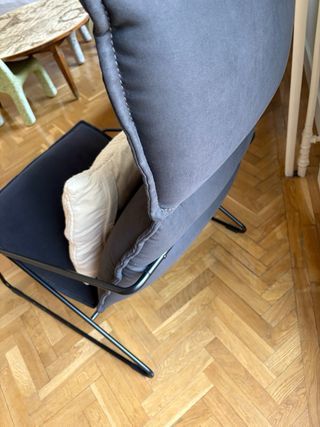 Sillón relax Ikea - color Negro - gris