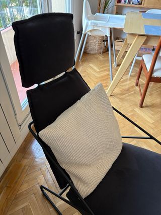 Sillón relax Ikea - color Negro - gris