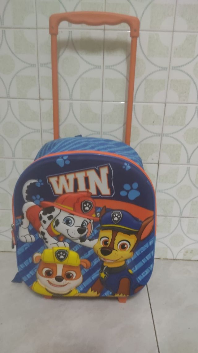Mochila Patrulla Canina con ruedas