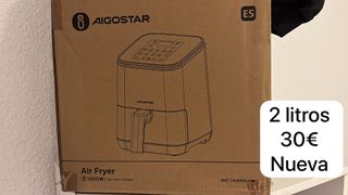 Freidora de aire Aigostar 2L - Nueva