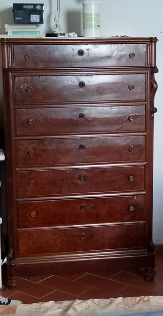 Settimino antico 7 cassetti