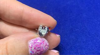 Charm Oso con Rosa y Corazón pulsera Pandora plata