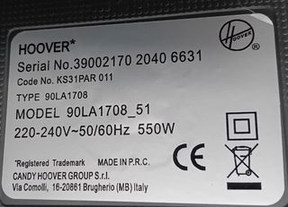 Aspirapolvere Hoover KH25005 khross