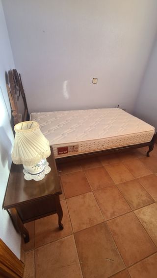 Cama individual madera - Dormitorio