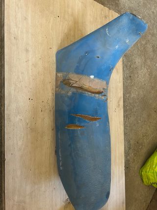 Asiento Suzuki Minicross dañado