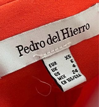 Pantalón rojo Pedro del Hierro - Elegante