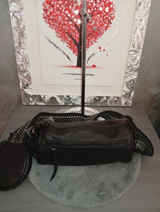 Borsa a tracolla nera - Baquette