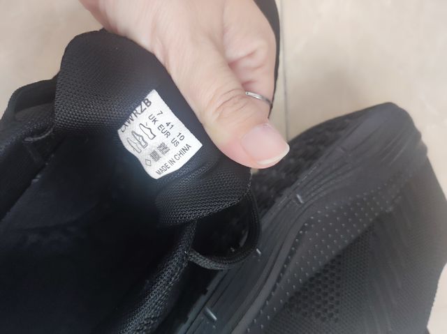 Zapatillas negras mujer CXWR2