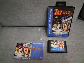 Videojuego Taz in Escape from Mars megadrive