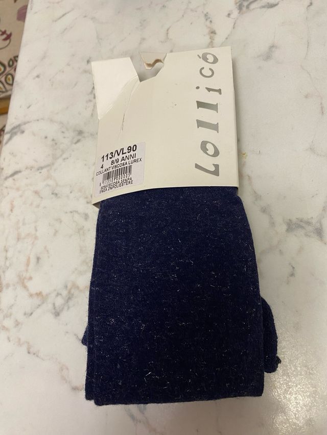 Collant bambina 8-9 anni Lollico