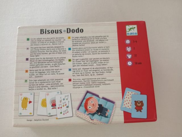 Juego Bisous Dodo - Djeco