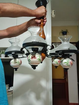 2 lámparas de techo de salón 