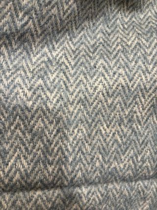Bufanda lana-mohair beige/gris