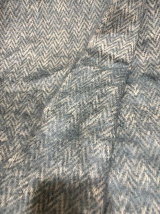 Bufanda lana-mohair beige/gris