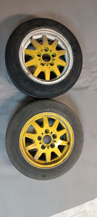 2 Llantas BMW 15" usadas