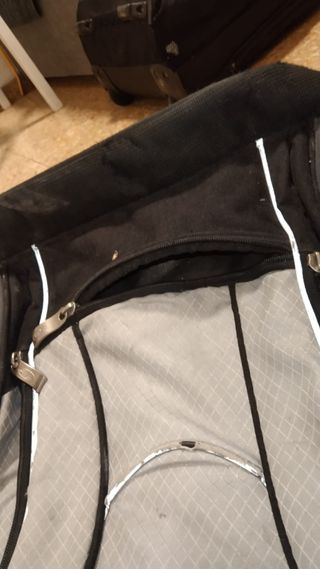 Mochila viaje negra