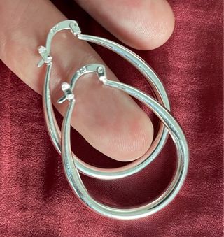 Pendientes Plata 925 - Ovalados