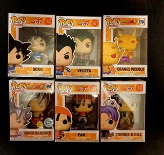 Funko Pop Dragon Ball GT/Super - 8 pezzi