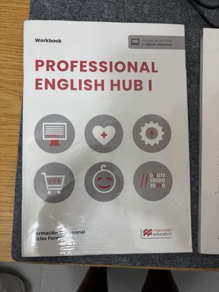 Libros de Inglés para Grado Medio. 
