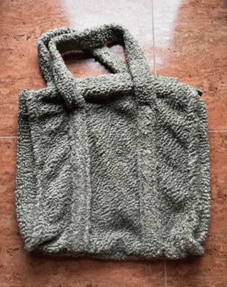 Bolso tote verde oliva