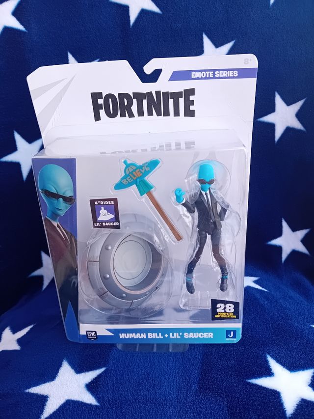 Figura Fortnite Human Bill + Lil' Saucer