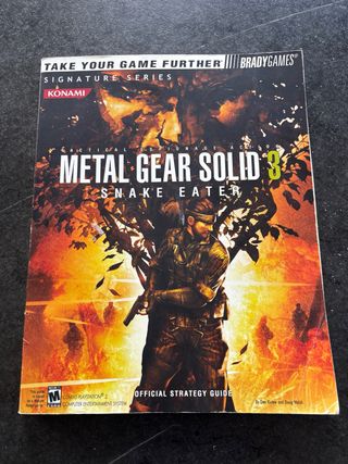 Guía Metal Gear Solid 3 - Edición USA 🇺🇸 