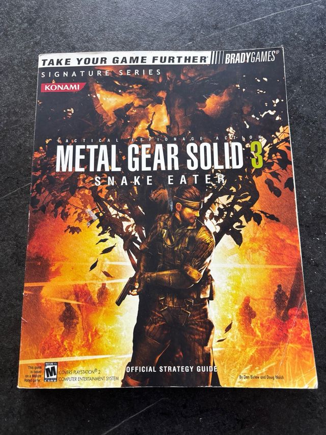 Guía Metal Gear Solid 3 - Edición USA 🇺🇸