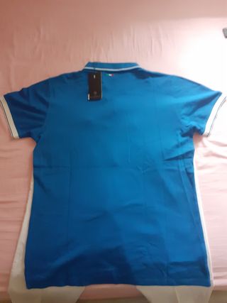 Polo Kennett Street blu XL