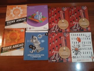 Libros de cuarto de la ESO