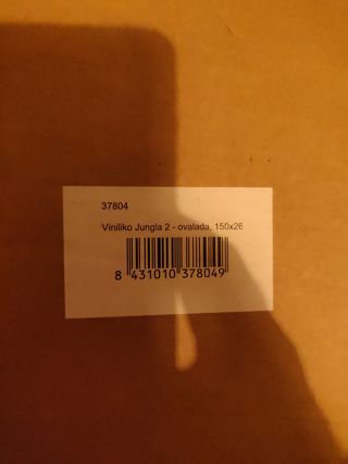 Alfombra vinilo tropical 150x265cm