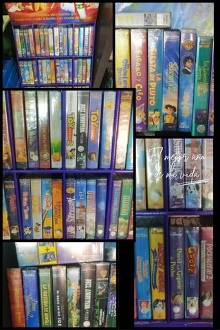 VHS Disney - Películas precintadas y seminuevas