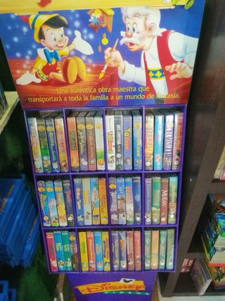 VHS Disney - Películas precintadas y seminuevas