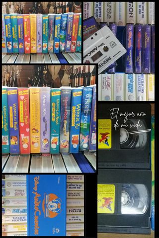 VHS Disney - Películas precintadas y seminuevas