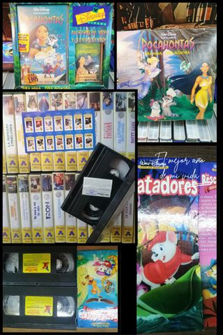 VHS Disney - Películas precintadas y seminuevas