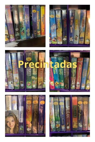 VHS Disney - Películas precintadas y seminuevas