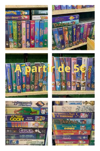 VHS Disney - Películas precintadas y seminuevas