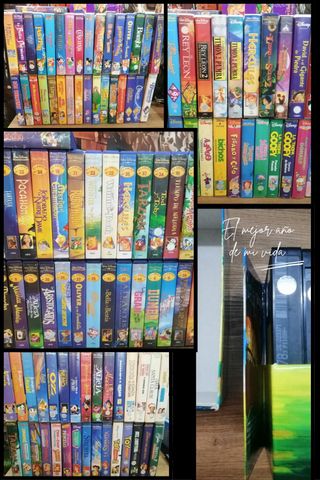 VHS Disney - Películas precintadas y seminuevas