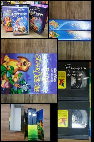 VHS Disney - Películas precintadas y seminuevas