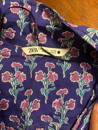 Pijama corto estampado floral M/L