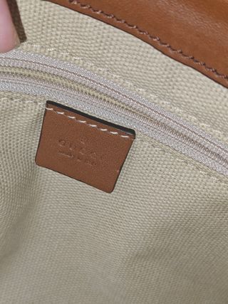 Bolso Gucci beige y marrón