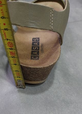 Sandalias CASAS - Nº 38 - Verde Oliva