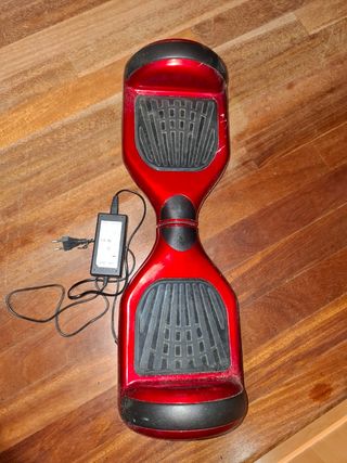 Hoverboard rojo - Patinete eléctrico.