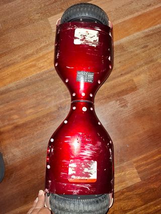 Hoverboard rojo - Patinete eléctrico.